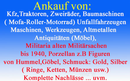 Ankauf Bamberg-Coburg-Lichtenfels-Hassberge